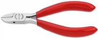 Knipex 77 11 115, Avbitertang, Stål, Plastikk, Rød, 11,5 cm, 70 g