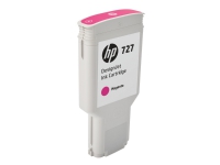 HP 727 - 300 ml - høykapasitets - magenta - original - DesignJet - blekkpatron - for DesignJet T1500, T1530, T2500, T2530, T920, T930