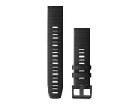 Garmin QuickFit - Klokkestropp for smart armbåndsur - svart - for fenix 6 Pro, Pro Solar Edition, Sapphire Instinct Solar