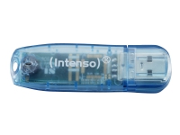 Intenso Rainbow Line - USB-flashstasjon - 4 GB - USB 2.0