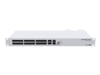MikroTik Cloud Router Switch CRS326-24S+2Q+RM - Switch - L3 - Styrt - 24 x 10 Gigabit SFP+ + 2 x 40 Gigabit QSFP+ - rackmonterbar - AC 100 - 240 V