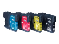 Brother LC1100HY Value Pack - 4-pack - Høy ytelse - svart, gul, cyan, magenta - original - blekkpatron - for Brother DCP-6690CW, MFC-5890CN, MFC-6490CW