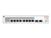 HPE Aruba Instant On 1930 8G Class4 PoE 2SFP 124W Switch - Switch - L3 - Styrt - 8 x 10/100/1000 (PoE) + 2 x Gigabit SFP - rackmonterbar - PoE (124 W)