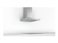 Bosch Serie | 2 DWB64BC50 - Panser - skorsteinsflat - bredde: 60 cm - dybde: 50 cm - ekstraksjon og resirkulasjon (med ekstra resirkulasjonssett) - med intern motor - rustfritt stål