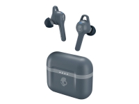 Skullcandy Indy Evo - True wireless-hodetelefoner med mikrofon - i øret - Bluetooth - kjølig grå