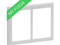 LAURITZ KNUDSEN FUGA SOFT designramme 2x1,5 modul, lysegrå.