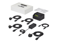 StarTech.com USB 3.0 Hard Drive Eraser Dock for 2.5 & 3.5 SATA/ IDE SSD HDD + mSATA & M.2 - Standalone Secure Erase Wiper & Sanitizer (SDOCK1EU3P) - Harddisksletter - svart - for P/N: SVA12M5NA
