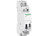 SCHNEIDER ELECTRIC Acti9 kiprelæ iTLc påbygningsenhed, 16A 1NO 230V, til betjening af lys med impulstryk. Bredde 18mm
