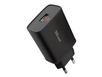 Trust Qmax Ultra-Fast USB Wall Charger - Strømadapter - 18 watt - QC 3.0 (USB)