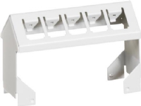 LAURITZ KNUDSEN Actassi patchpanel for DIN skinne Mulighed for 5 stk. RJ45 konnektor Brede 6 moduler
