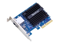 Synology E10G18-T1 - Nettverksadapter - PCIe 3.0 x4 lav profil - 10Gb Ethernet x 1 - for Disk Station DS1618 RackStation RS1219, RS2418, RS2818, RS3618, RS818