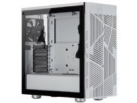 CORSAIR Carbide 275R Airflow (Tempered Glass) - miditower - ATX - ingen strømforsyning (PS/2) - Hvid - USB/Lyd