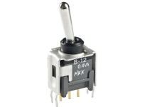 NKK Switches B12JH Vippeafbryder 28 V/DC 0.1 A 1 x On/On Klikkende 1 stk