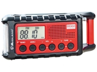 Midland ER300, Bærbar, Analog, AM,FM, LCD, Svart, Rød, Lithium-Ion (Li-Ion)