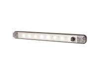 WAS LED-kabinelys 728 SWITCH LW10 LED (RGB) 12 V (B x H x T) 238 x 25 x 10.4 mm Kontakt