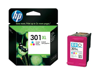 HP Blekk 301XL Tri-Colour