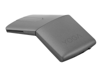 Lenovo Yoga Mouse with Laser Presenter - Mus / fjernkontroll - optisk - 4 knapper - trådløs - 2.4 GHz, Bluetooth 5.0 - USB trådløs mottaker - jerngrå - løsvekt - for ThinkCentre M80t Gen 3 ThinkCentre neo 50 ThinkPad T14s Gen 3 V50t Gen 2-13