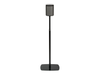 Flexson FLXP1AS1021 - Stativ for høyttaler(e) - aluminium, stål - svart - plassering på gulv - for Sonos PLAY:1