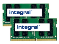 Integral - DDR4 - sett - 32 GB: 2 x 16 GB - SO DIMM 260-pin - 2133 MHz / PC4-17000 - CL15 - 1.2 V - ikke-bufret - ikke-ECC