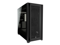 CORSAIR 5000D AIRFLOW - Miditower - ATX - ingen strømforsyning (ATX) - Sort - USB/lyd