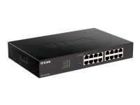 D-Link DGS 1100-16V2 - Switch - smart - 16 x 10/100/1000 - stasjonær, rackmonterbar