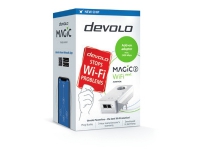 Devolo Magic 2 Wifi next Single, 1200 Mbit/s, Type F, Gigabit Ethernet, 1000 Mbit/s, Multi User MIMO, Hvit