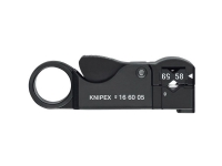 Knipex 16 60 05 KOAX Kabelbeklædningsfjerner Egnet til Koaxialkablar 4 til 12 mm RG58, RG59, RG62