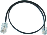 EFB NORDIC Patchkabel RJ11 - RJ45 Længde: 5,0m Farve: sort med PVC kappe