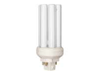 Philips MASTER PL-T - Ikke-integrert kompakt fluorescerende lyspære - GX24q-2 - 18 W - klasse G - varmt hvitt lys - 3000 K