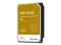 WD Gold WD201KRYZ - Harddisk - 20 TB - intern - 3.5 - SATA 6Gb/s - 7200 rpm - buffer: 512 MB