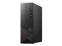 Dell Vostro 3681 - SFF - Core i5 10400 / 2.9 GHz - RAM 8 GB - SSD 256 GB - DVD-Writer - UHD Graphics 630 - GigE - WLAN: Bluetooth 4.0, 802.11a/b/g/n/ac - Win 10 Pro 64-bit (inkluderer Win 11 Pro License) - monitor: ingen - svart - med 3 Years Basic O