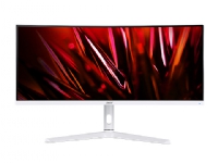 Acer Nitro XZ306C Xwmiiiphx - XZ6 Series - LCD-skjerm - kurvet - 29.5 - 2560 x 1080 UWFHD @ 200 Hz - VA - 400 cd/m² - DisplayHDR 400 - 1 ms - 3xHDMI, DisplayPort - høyttalere - hvit