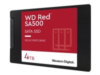 WD Red SA500 NAS SATA SSD WDS400T1R0A - Solid State Drive - 4 TB - intern - 2.5 - SATA 6Gb/s