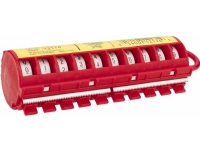 3M STD-0-9, Plastikk, Rød, Hvit, Gult, 2,4 m, 5,46 mm