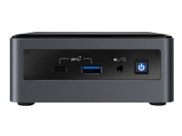Intel Next Unit of Computing 10 Performance kit - NUC10i3FNKN - Barebone - mini-PC - 1 x Core i3 10110U / 2.1 GHz - RAM 0 GB - UHD Graphics - GigE - WLAN: Bluetooth 5.0, 802.11a/b/g/n/ac/ax