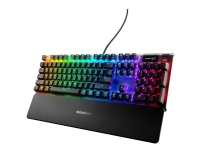 SteelSeries Apex 7 - Tastatur - med display - backlit - USB - Nordisk - tastsvitsj: SteelSeries QX2 brown