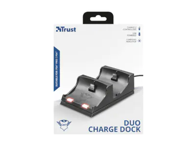 Trust GXT 235 Duo charge dock
