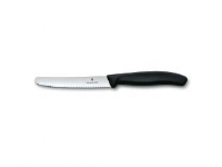 Tomat/ pølsekniv Classic Victorinox 11 cm Sort,1 stk