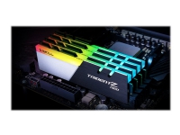 G.Skill TridentZ Neo Series - DDR4 - sett - 32 GB: 4 x 8 GB - DIMM 288-pin - 3600 MHz / PC4-28800 - CL16 - 1.35 V - ikke-bufret - ikke-ECC - børstet svart, børstet aluminiumssvart, pulverbelagt sølv
