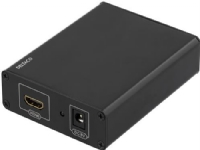 DELTACO HDMI-VGA - Videokonverter - HDMI - VGA - svart