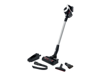 Bosch Serie | 6 Unlimited BSS61CARP - Støvsuger - pinne/håndholdt (2-i-1) - uten pose - uten kabel - hvit