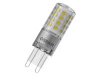 OSRAM LED SUPERSTAR - LED-lyspære - form: korn - klar finish - G9 - 4 W (ekvivalent 40 W) - klasse E - varmt hvitt lys - 2700 K