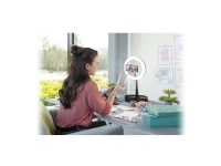 Hama SpotLight FoldUp 102 - Lys på kamera - 1 hoder x 128 lampe - LED - DC