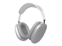 Apple AirPods Max - Hodetelefoner med mikrofon - full størrelse - Bluetooth - trådløs - aktiv støydemping - sølv - for iPad/iPhone/iPod/TV/Watch