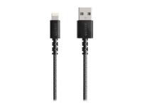 Anker PowerLine Select+ - Lightning-kabel - USB hann til Lightning hann - 91 cm - svart - for Apple iPad/iPhone/iPod (Lightning)