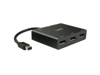 Lindy 38428, Mini DisplayPort, DisplayPort, Sort, Metall, CE, FCC, RoHS, UL & REACH, DC