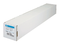 HP Universal - Trefiber - matt - belagt - 4,9 mille - sterkt hvitt - Rull (106,7 cm x 45,7 m) - 90 g/m² - 24 pund - 1 rull(er) papir - for DesignJet 45XX, 5100, L26500, T1100, T1120, T1200, T1300, T2300, T7100, T790, Z5200, Z6200