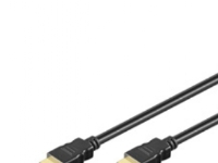 Goobay MMK 619-500 G 5.0m, 5 m, HDMI Type A (Standard), HDMI Type A (Standard), Svart