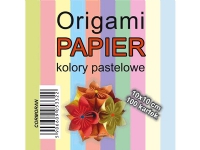 Cormoran Origami paper, pastel colors, 10x10 cm, 100 sheets |