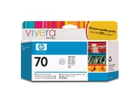 HP 70 - 130 ml - lysegrå - original - DesignJet - blekkpatron - for DesignJet HD Pro MFP, SD Pro MFP, Z2100, Z3100, Z3100ps, Z3200, Z3200ps, Z5200, Z5400